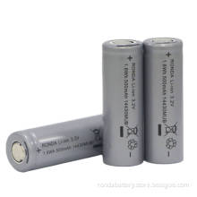 IFR14430-500mAh 3.2V Cylindrical LiFePO4 Battery